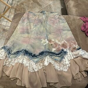 Jean skirt